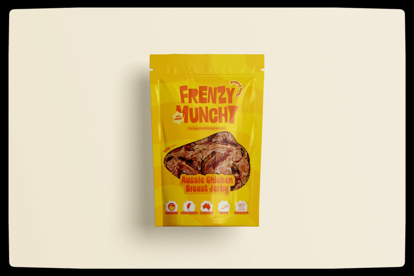 Aussie Chicken Jerky 150g