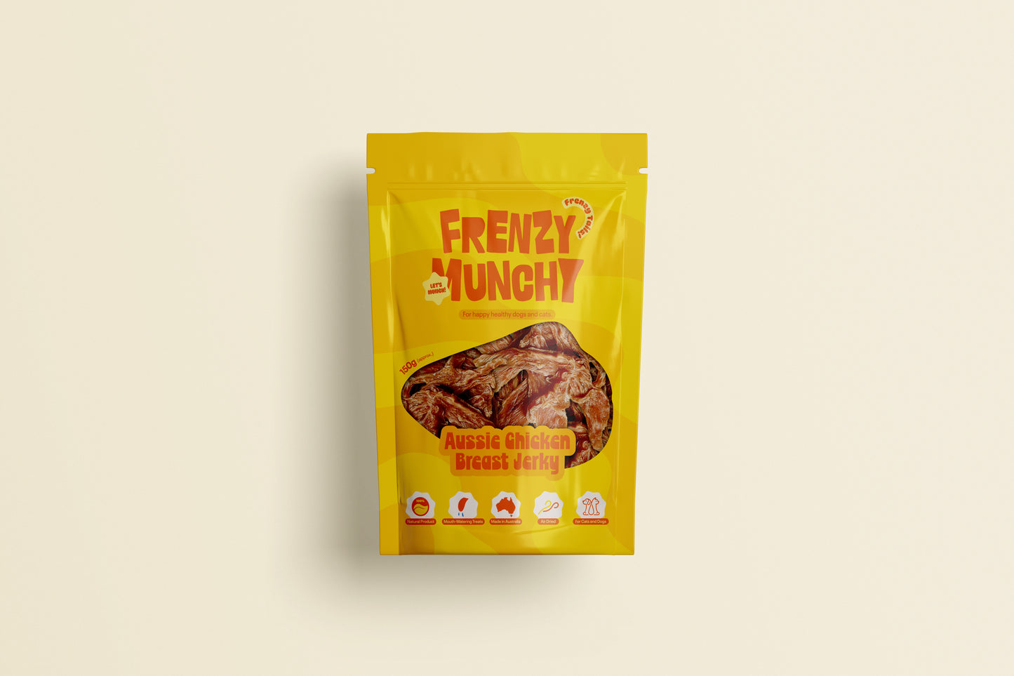 Aussie Chicken Jerky 150g
