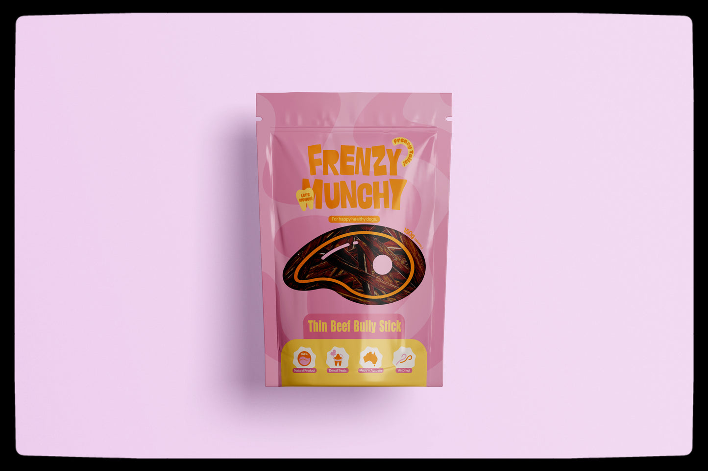 Thin Beef Bully Sticks 150g